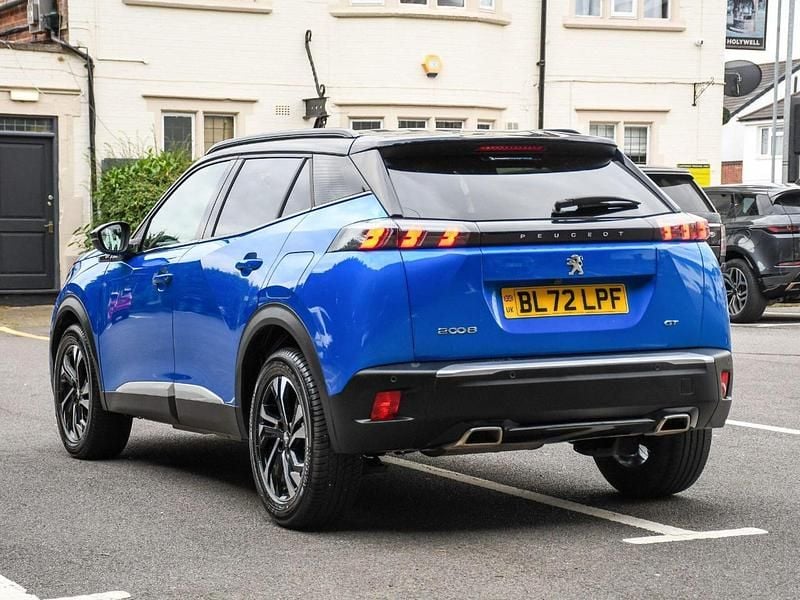Blue Used 2022 Peugeot 2008 GT SUV | £15,496 (Good price) - Image 1/4