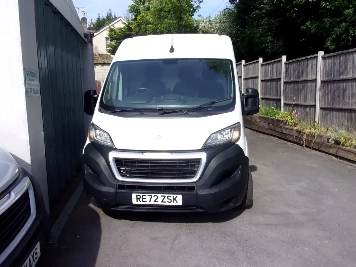 Used Peugeot Boxer 140 HP (102 kW) 2022 White Van