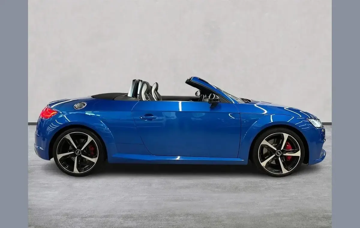 Used Audi TTS Black Edition 306 HP (225 kW) 2017 Blue Cabriolet