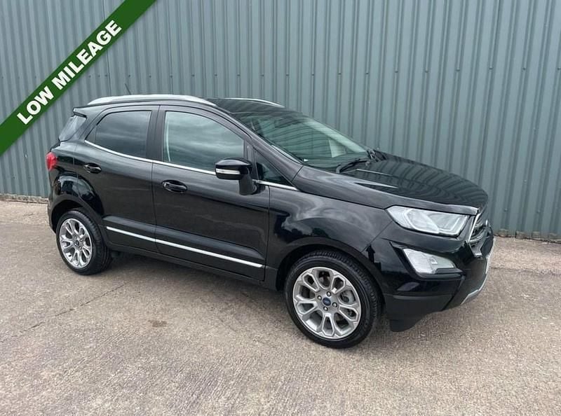Black Used 2020 Ford Ecosport Titanium SUV | £9,990 (Good price) - Image 1/3