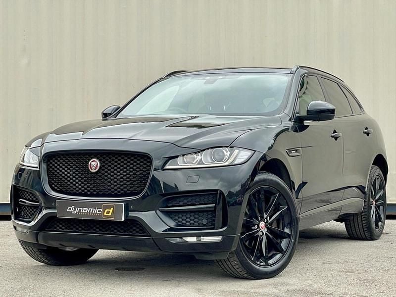 Used Jaguar F-Pace R-Sport 180 HP (132 kW) 2018 Black SUV