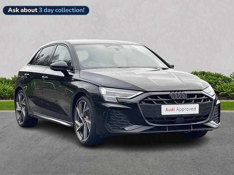 Used Audi A3 Black Edition 147 HP (108 kW) 2025 Black Hatchback