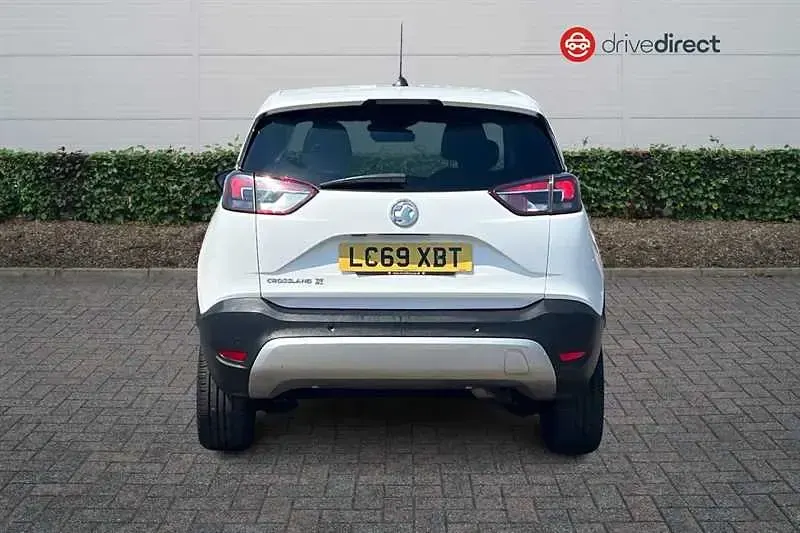 Used Vauxhall Crossland X Elite 130 HP (95 kW) 2019 White SUV