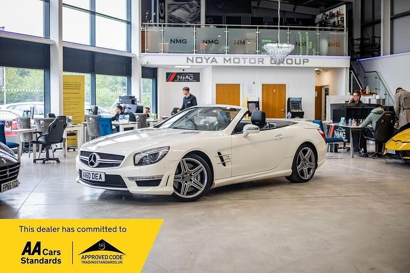 White Used 2013 Mercedes SL63 AMG Cabriolet | £26,990 - Image 1/4