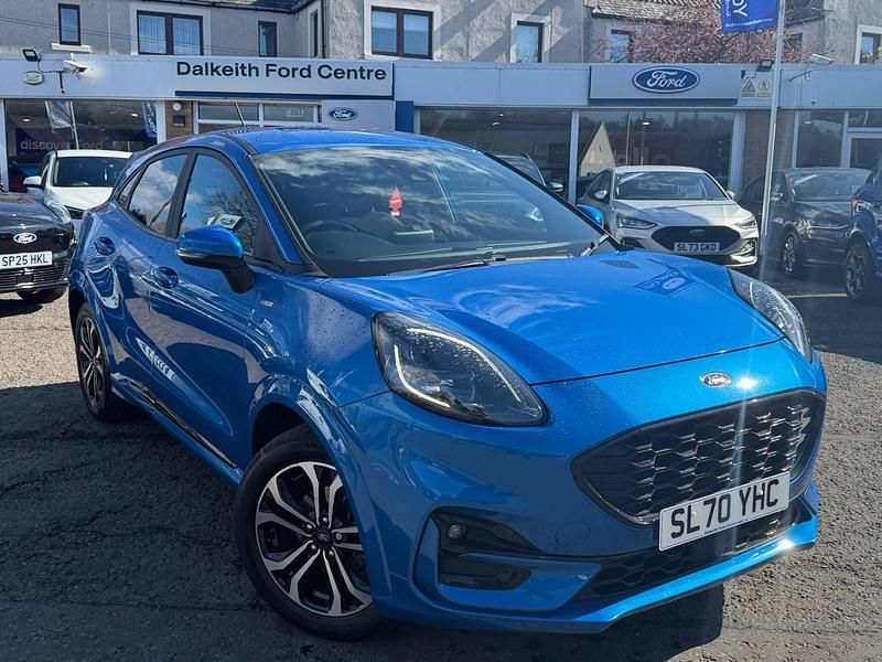Used Ford Puma ST-Line 125 HP (91 kW) 2020 Blue SUV