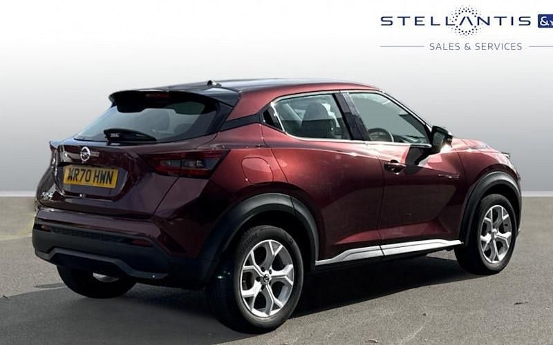 Used Nissan Juke Acenta 117 HP (86 kW) 2020 Blue SUV