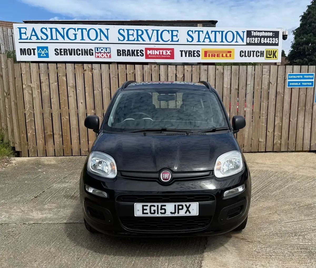 Used Fiat Panda Easy 69 HP (50 kW) 2015 Black Hatchback