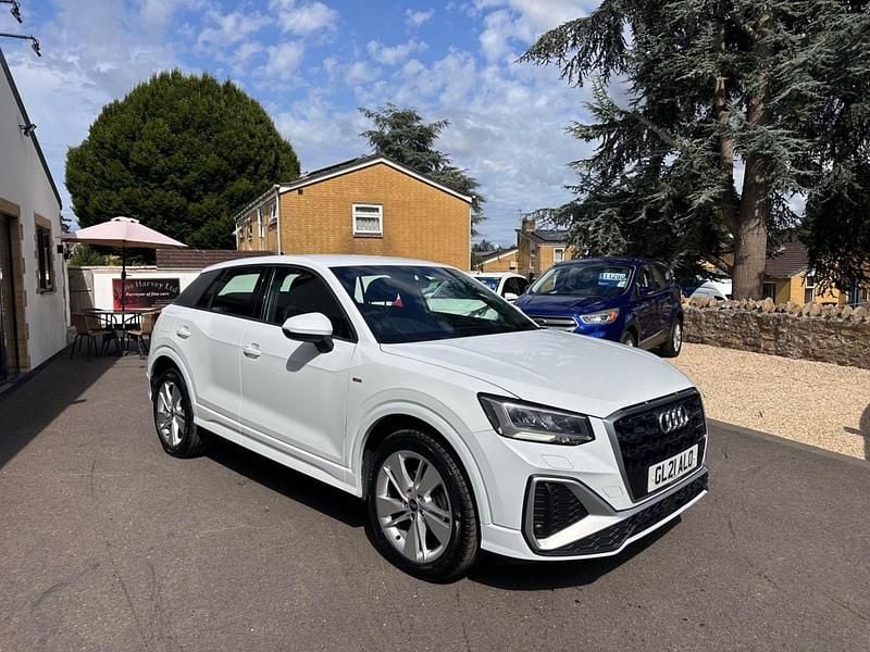 White Used 2021 Audi Q2 S-Line SUV | £19,990 (Fair price) - Image 1/4