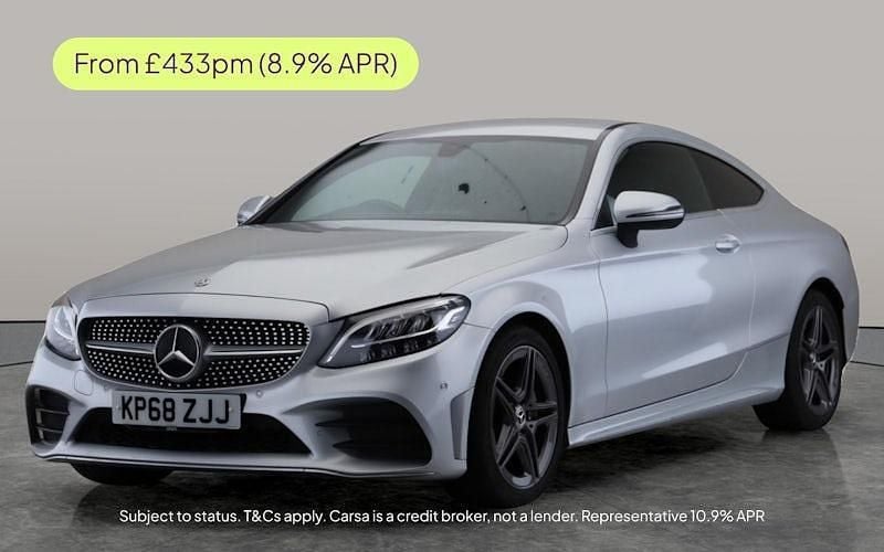 Used 2020 Mercedes C220 AMG line Coupe | £15,830 (Super price) - Image 1/2
