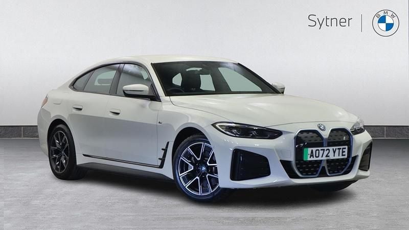 Used BMW i4 M Sport 250 kW (340 HP) 2022 White Sedan