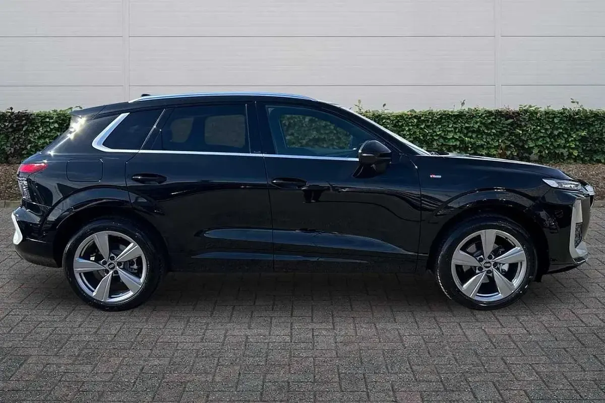 New Audi Q3 S-Line 2026 Mythos black, metallic SUV