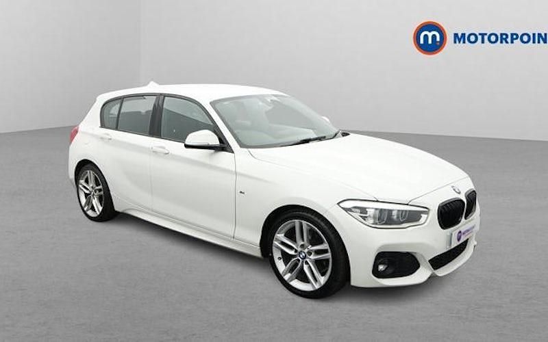 Used BMW 116 M Sport 116 HP (85 kW) 2017 White Hatchback