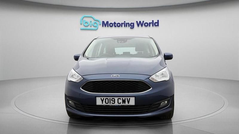 Used Ford C-MAX Zetec 120 HP (88 kW) 2019 Blue MPV