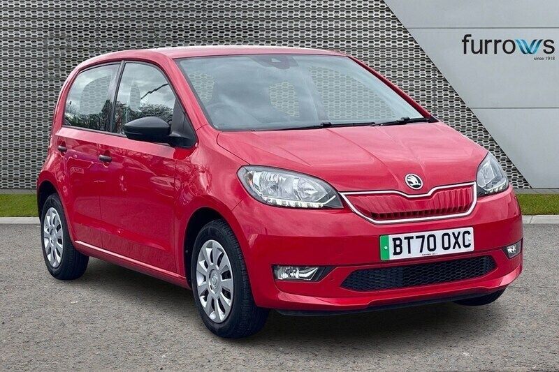Red Used 2021 Skoda Citigo-e IV SE Hatchback | £9,295 - Image 1/4