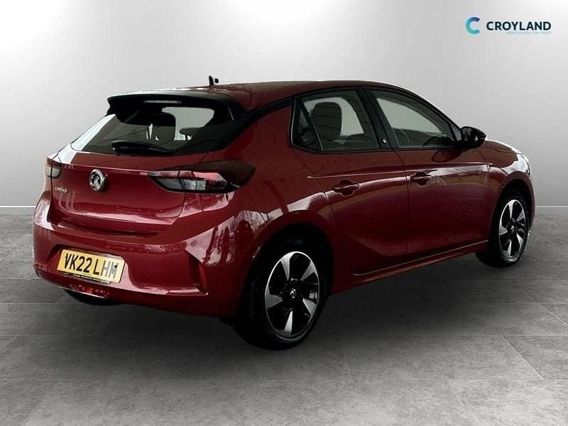 Used Vauxhall Corsa-e 100 kW (136 HP) 2022 Red Hatchback