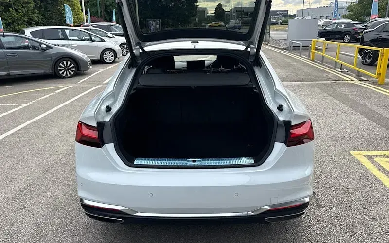 Used Audi A5 Sportback S-Line 163 HP (119 kW) 2023 White Hatchback
