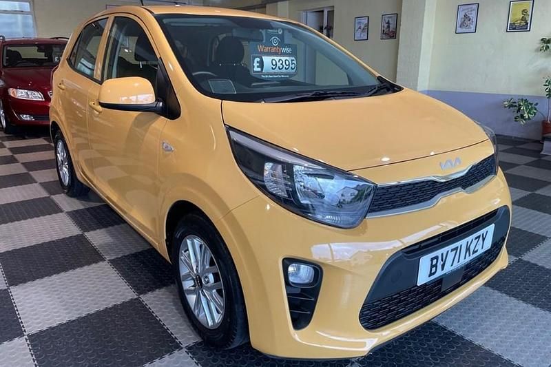 Yellow Used 2021 Kia Picanto Hatchback | £9,395 (Good price) - Image 1/1