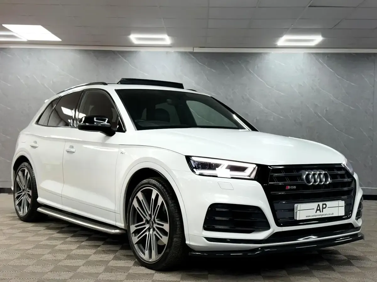 Used Audi SQ5 Black Edition 354 HP (260 kW) 2018 White SUV