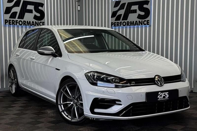 Used VW Golf VII R 300 HP (220 kW) 2019 White Hatchback