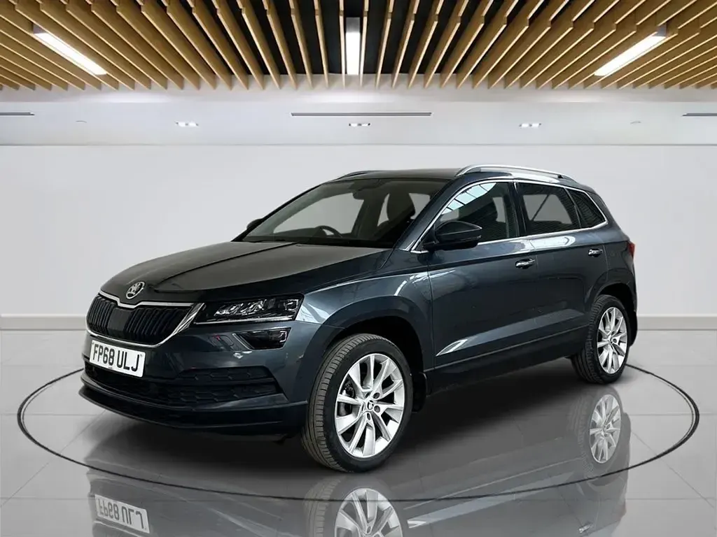Używany Skoda Karoq SE L 150 KM (110 kW) 2019 Szary SUV