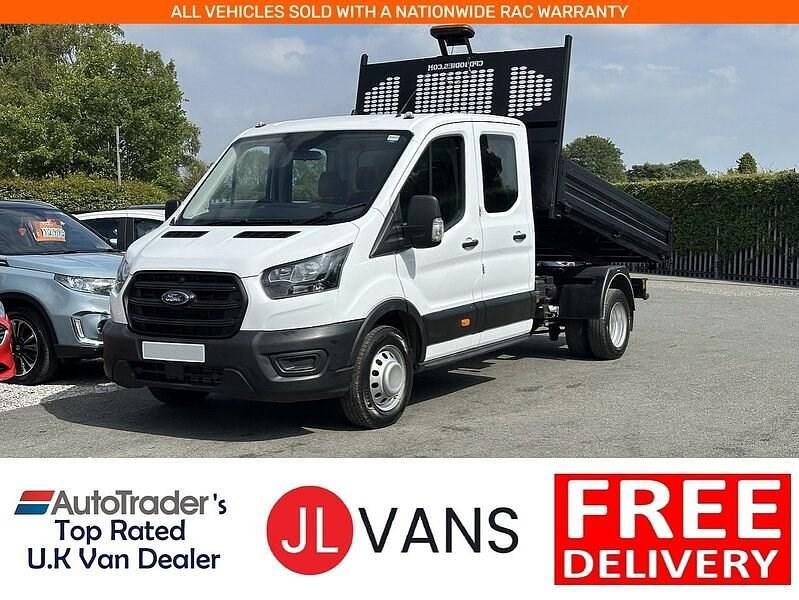 Frozen white (solid paint) Used 2022 Ford Transit | £18,450 (A bit pricey) - Image 1/3