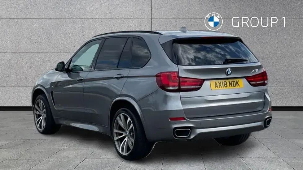 Used BMW X5 M Sport 254 HP (186 kW) 2018 Grey SUV