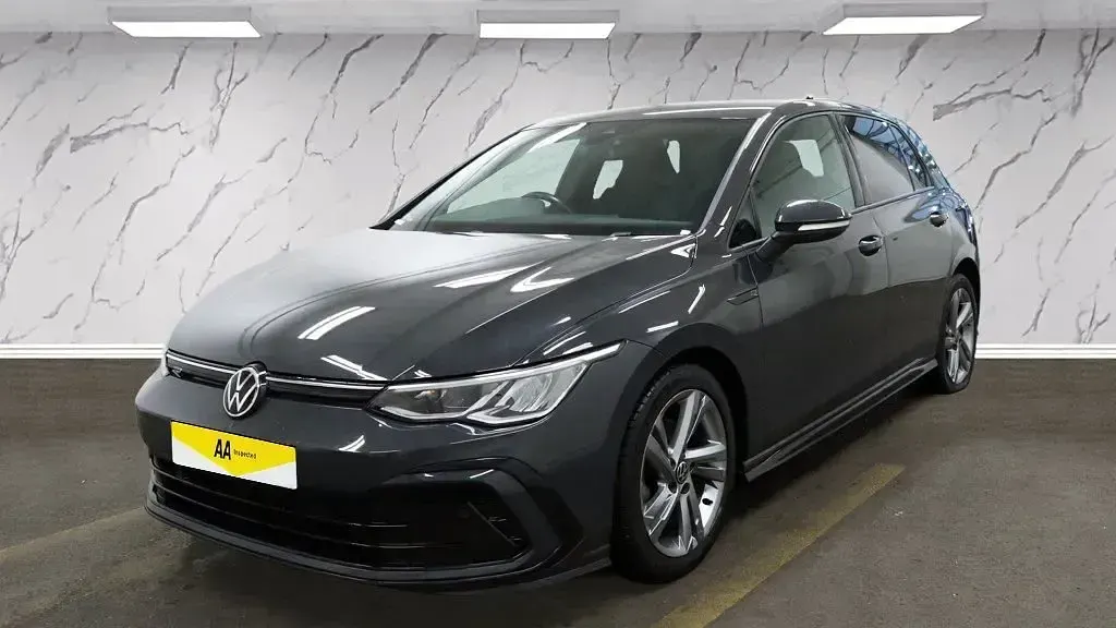 Used VW Golf VIII R-line 150 HP (110 kW) 2022 Grey Hatchback