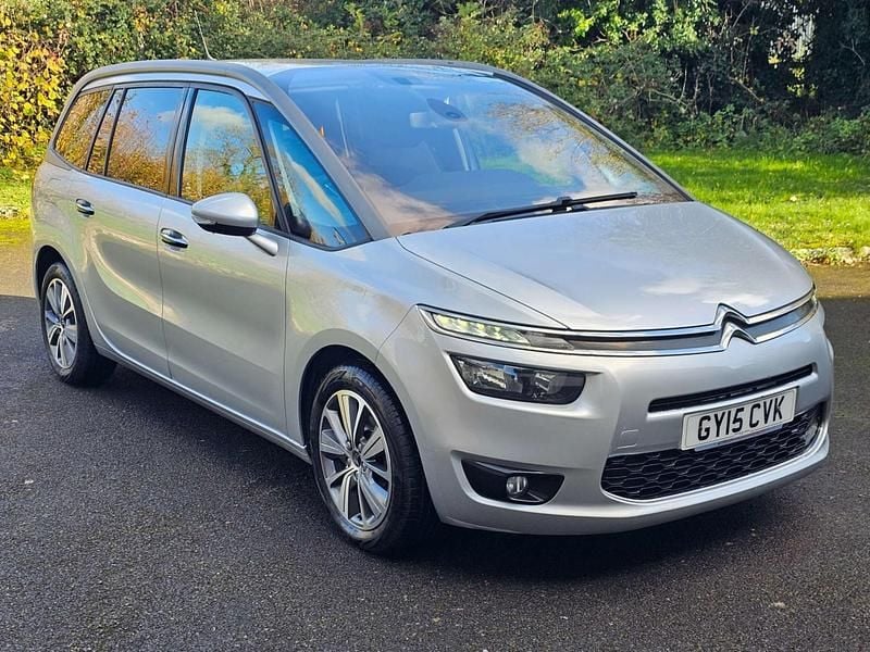 Silver Used 2015 Citroën Grand C4 Picasso Exclusive MPV | £6,699 (Good price) - Image 1/4