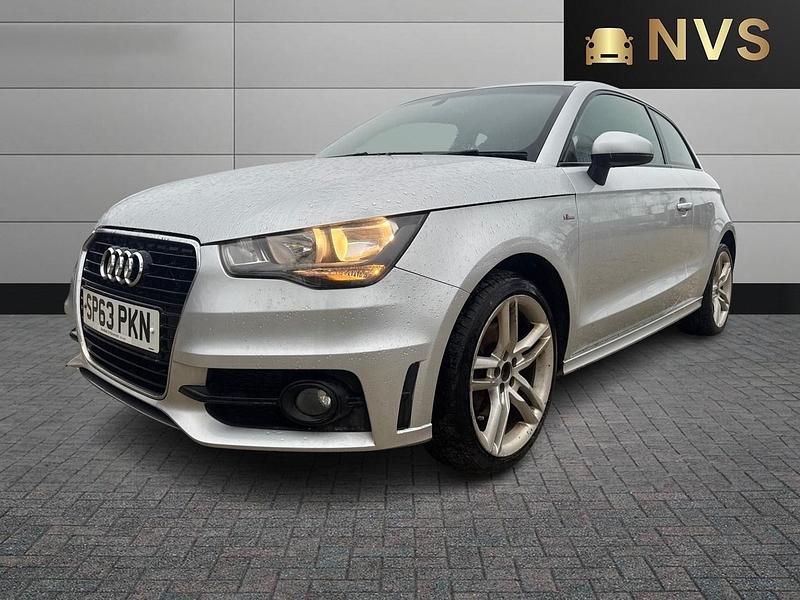 Used Audi A1 S-Line 122 HP (89 kW) 2013 Silver Hatchback