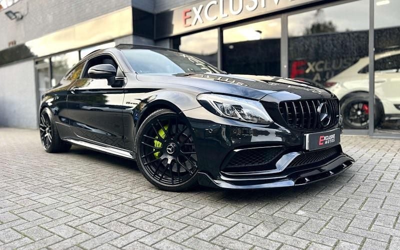 Black Used 2017 Mercedes C63 AMG Premium Coupe | £39,950 (A bit pricey) - Image 1/4