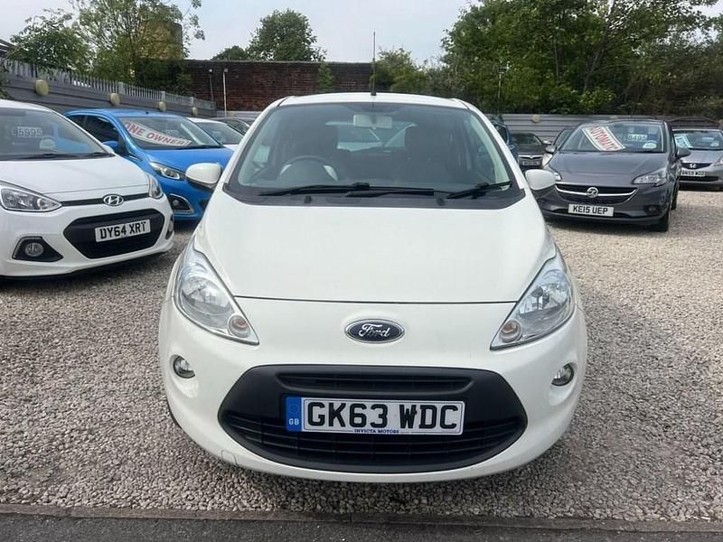 White Used 2013 Ford Ka Titanium Hatchback | £4,500 (A bit pricey) - Image 1/4