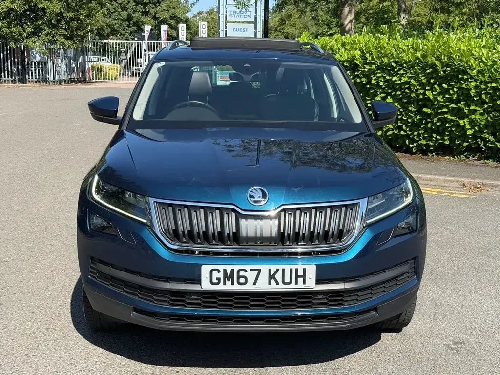 Used Skoda Kodiaq 190 HP (139 kW) 2017 Blue SUV