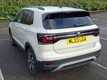 Used VW T-Cross Black Edition 110 HP (80 kW) 2023 Grey SUV