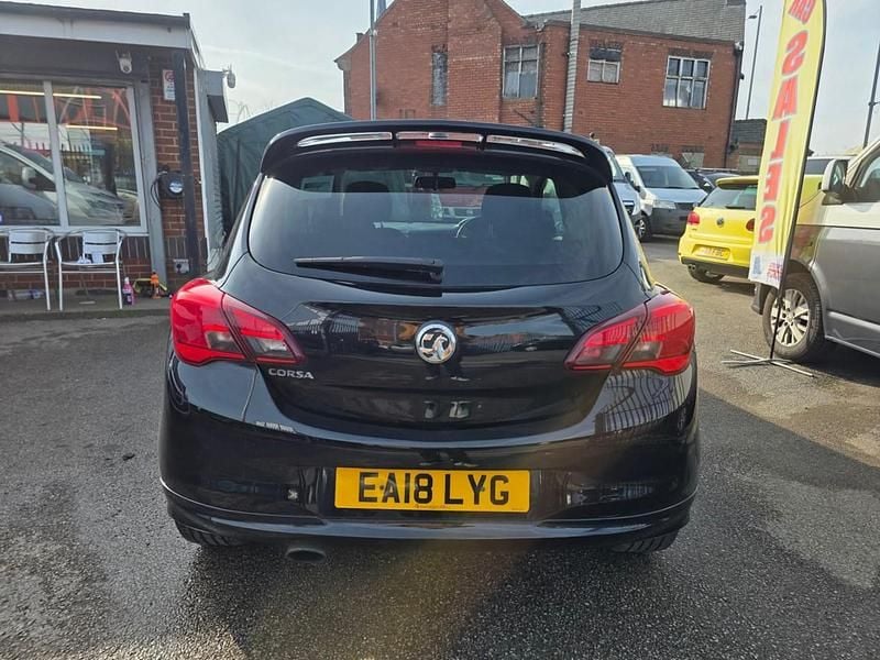 Used Vauxhall Corsa Edition 2018 Black Hatchback
