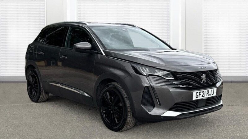 Grey Used 2021 Peugeot 3008 Allure Premium SUV | £14,807 (Fair price) - Image 1/4