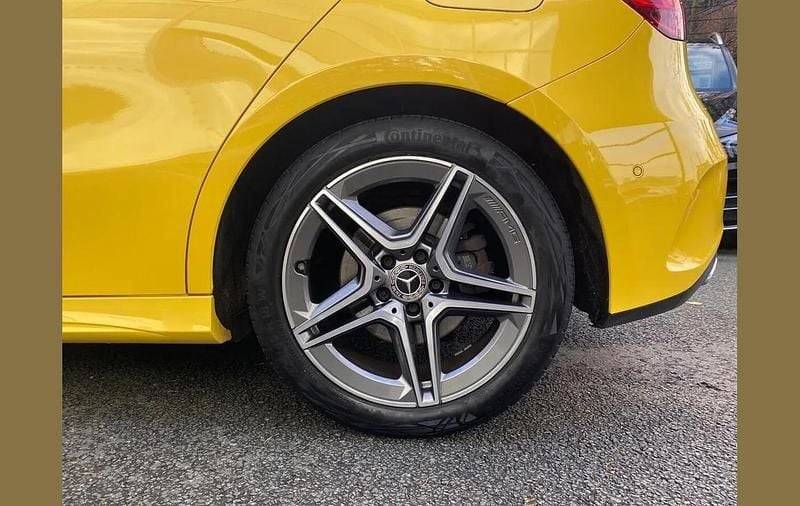 Used Mercedes A200 Executive 161 HP (118 kW) 2023 Yellow Hatchback