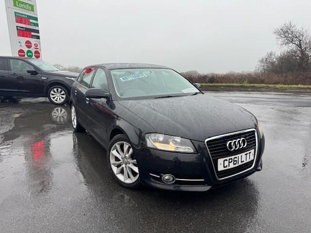 Used Audi A3 Sport 2012 Black Hatchback