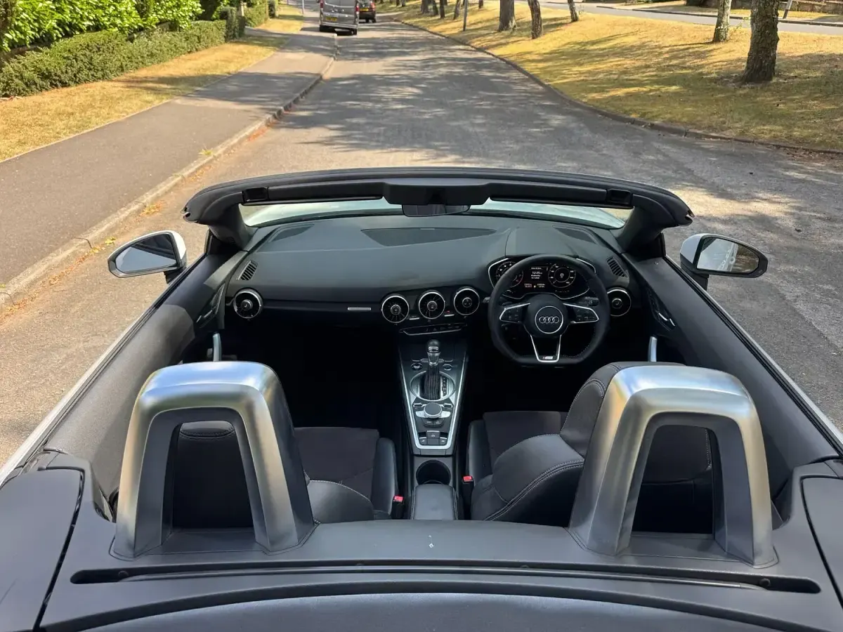 Used Audi TT Roadster S-Line 230 HP (169 kW) 2015 White Cabriolet