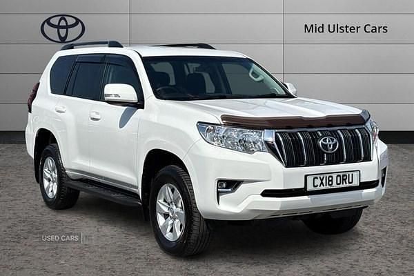 White Used 2018 Toyota Land Cruiser Active SUV | £32,995 (Fair price) - Image 1/4