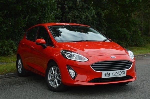 Red Used 2018 Ford Fiesta Zetec Hatchback | £9,750 (Good price) - Image 1/1