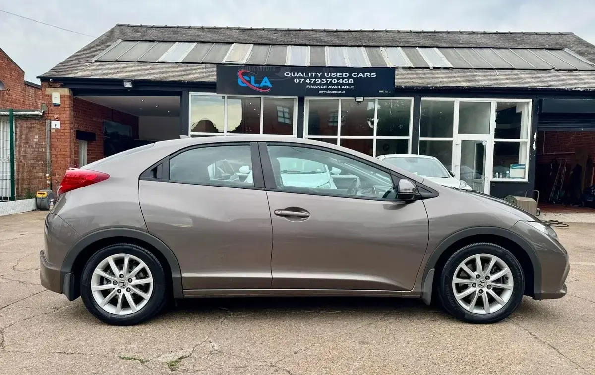Used Honda Civic EX 2012 Brown Hatchback