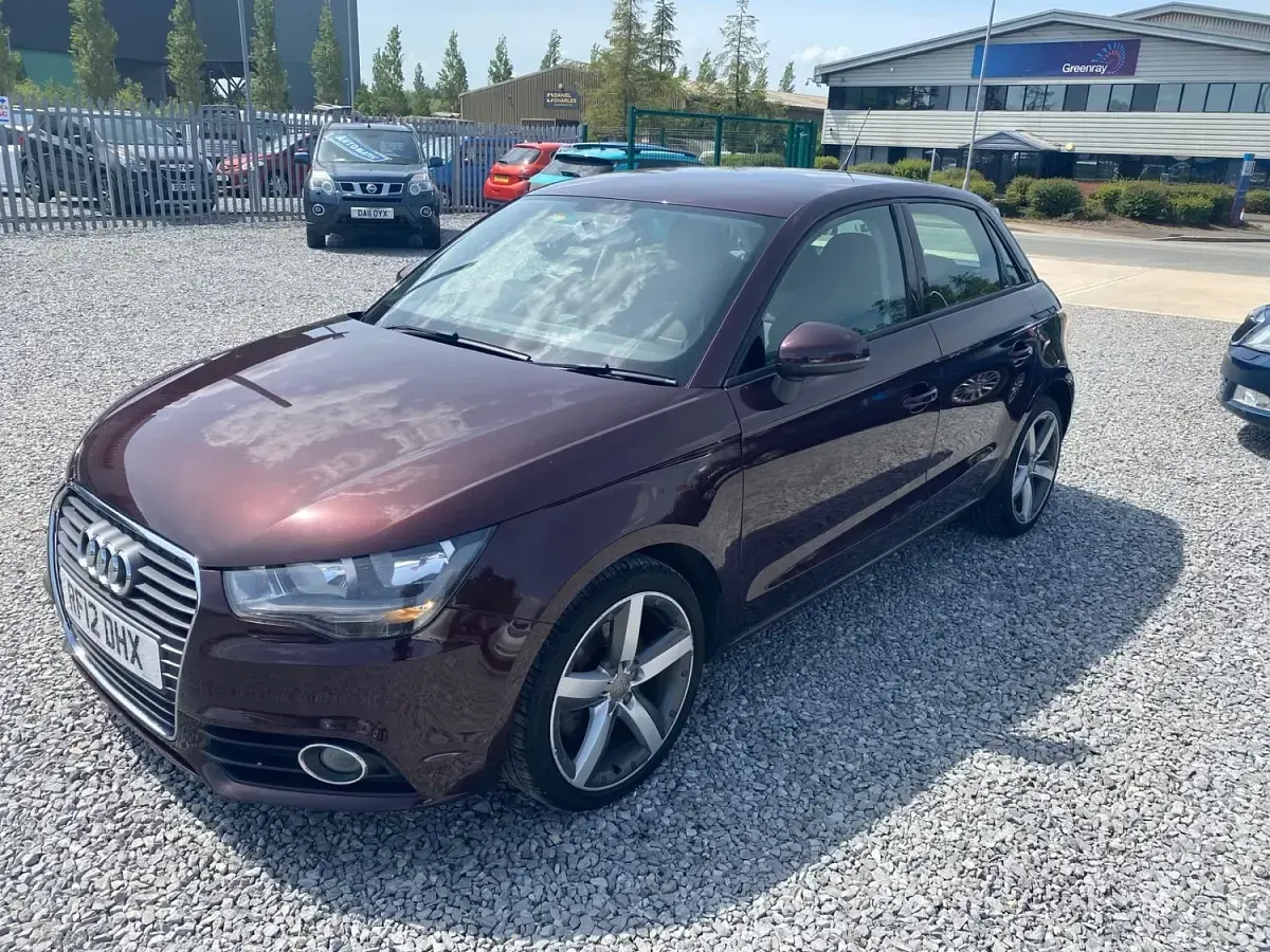 Used Audi A1 Sport 105 HP (77 kW) 2012 Red Hatchback