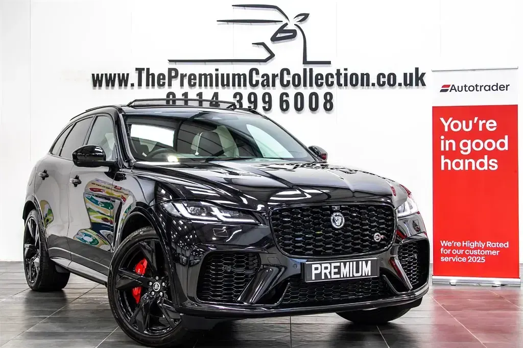 Used Jaguar F-Pace SVR 550 HP (404 kW) 2023 Black SUV
