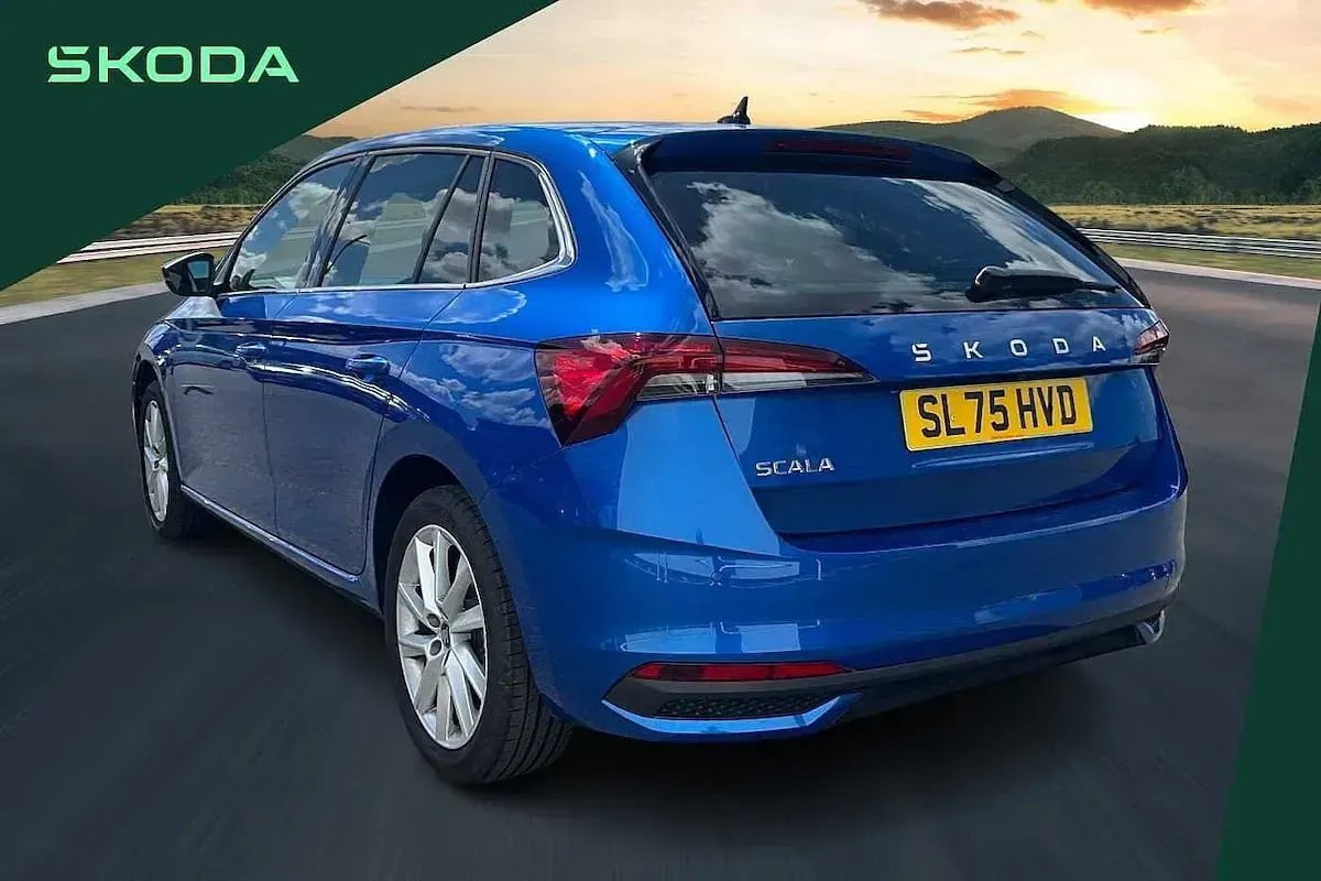 New Skoda Scala SE L 113 HP (83 kW) 2025 Blue Hatchback