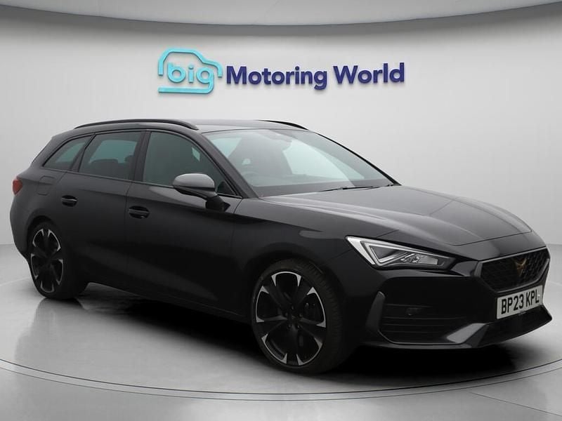 Black Used 2023 Cupra Leon VZ2 Estate | £22,300 (Fair price) - Image 1/4