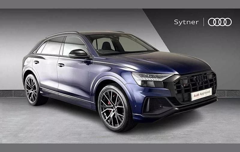 Blue Used 2024 Audi SQ8 Black Edition SUV | £66,750 (Super price) - Image 1/4