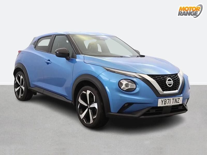 Blue Used 2022 Nissan Juke Tekna SUV | £14,195 (Fair price) - Image 1/4