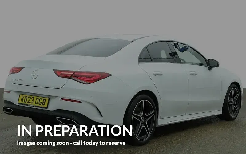 Used Mercedes CLA220 AMG Line Premium 190 HP (139 kW) 2022 White Sedan