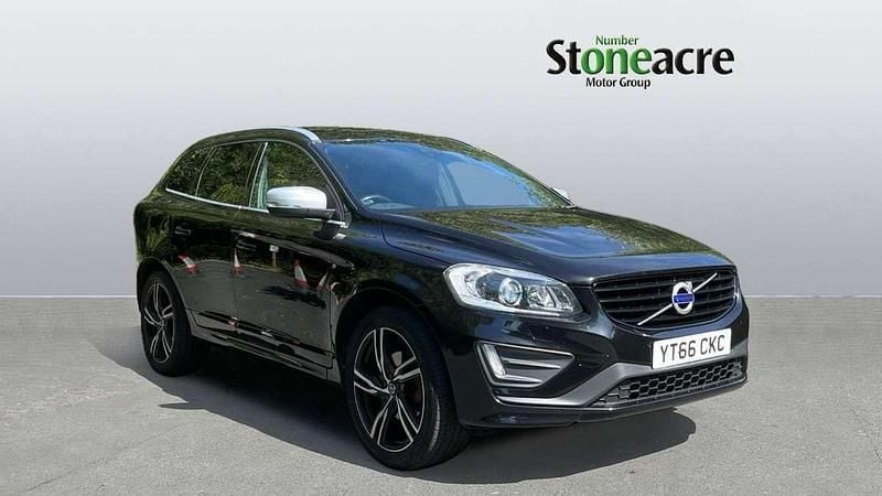 Black Used 2016 Volvo XC60 R-Design SUV | £12,995 (A bit pricey) - Image 1/4