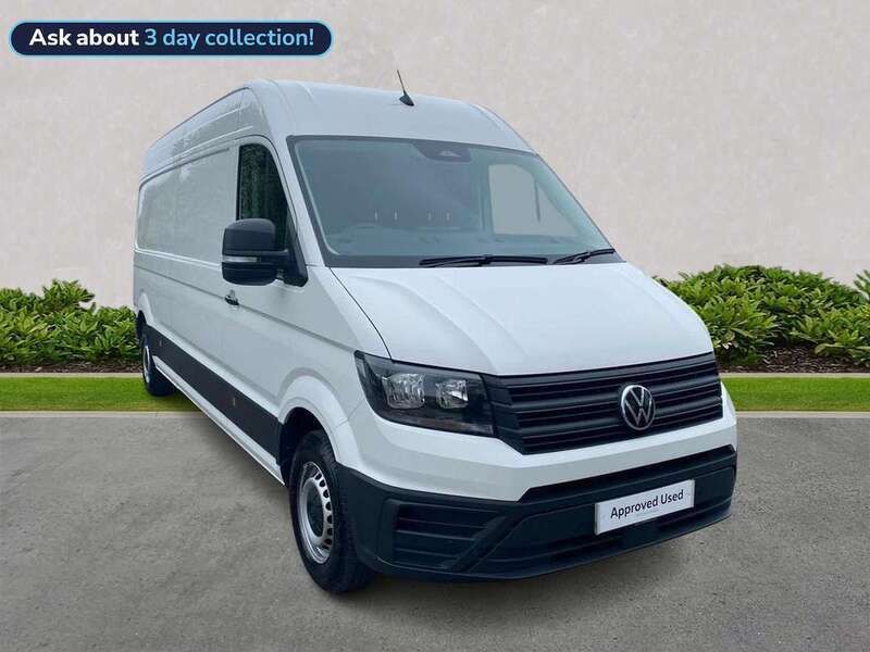 White Used 2024 VW Crafter Van | £36,278 - Image 1/4